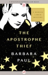 The Apostrophe Thief by Barbara Paul