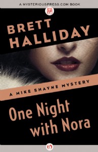 One Night with Nora by Brett Halliday