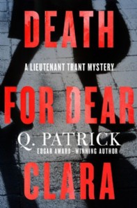 Death for Dear Clara by Q. Patrick