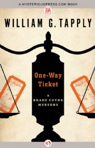 One-Way Ticket by William G. Tapply One-Way Ticket by William G. Tapply